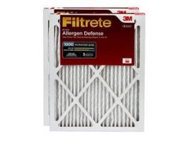 Filtrete™ Allergen Defense Filter AD03-2PK-6E-NA, MPR 1000, 20 in x 25 in x 1 in (50.8 cm x 63.5 cm x 2.5 cm), 2/pk