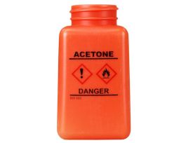 BOTTLE ONLY ORANGE ESD 6OZ HCS ACETONE