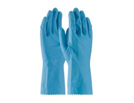 Assurance Unsupport Latex, Bl., 18 Mil, 12 Inch, Flocked, Honeycomb, XL