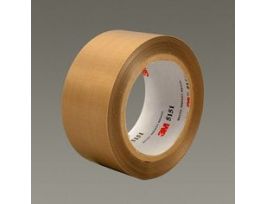 3M™ General Purpose PTFE Glass Cloth Tape 5151, Light Brown, Variable Width x 36 yd, 5.3 mil