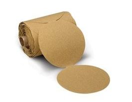 3M™ Stikit™ Paper Disc Roll 236U, 5 in x NH P120 C-weight, Die 500X, 100 Discs/Roll, 4 Rolls/Case