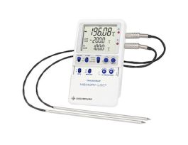 Traceable Memory-Loc Datalogging Cryogenic Thermometer with Calibration; 2 SS Probes