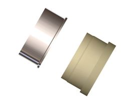 Type-S Ferrule, 3/16" OD tubing, PEEK / SS, flat bottom; 10/pk