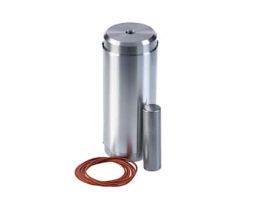 Grinding Vial Set, Large Vial, 1 to 50 mL, SS Cylinder, End plugs with O-Rings, and Impactor