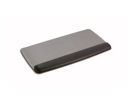 3M™ Gel Wristrest Platform For Keyboard W/ Anti-Microbial Pdct Prtctn, WR420LE, 15% Rcycld Content, Blk, 10.6 In X 19.6 In X 1 In