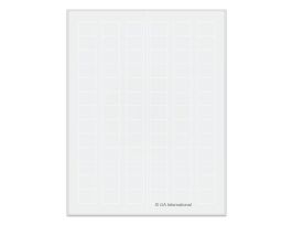LABEL 0.94X0.75IN CRYO LASER SHEET WH
