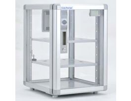 Automatic Desiccator Cabinet, 25 to 50% RH, Two Shelves; 70 L