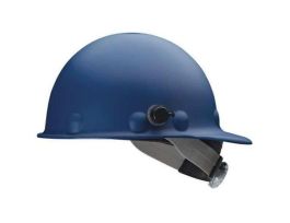 Roughneck P2 Hard Hat, Fiberglass, Quick-Lok blocks, Reversable Headband, 8 Pt. Swingstrap Suspension, Blue