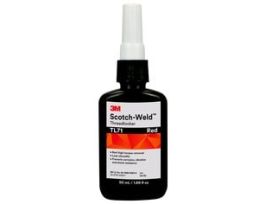 3M™ Scotch-Weld™ Threadlocker TL71, Red, 50 mL Bottle, 10/case