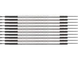 ClipSleeve Wire Markers Size 05 Nylon 22 AWG - 20 AWG, A Pack of 300 Each