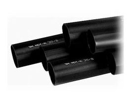 3M™ Multiple Wall Semi-Rigid Polyolefin Tubing MW, Black, 3/8 in, 48 in length stick, 100 ft/Carton, 500 ft/Case