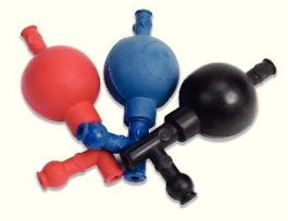 PIPET FILLER RUBBER RED.