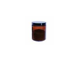 Straight-Sided Glass Jar, Amber, 8 oz, 12/cs