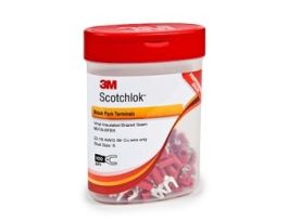 3M™ Scotchlok™ Fork Nylon Insulated, 100/bottle, MNG18-6FX, wider-tongue design for use on free-standing studs, 500/Case