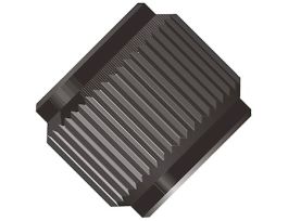 VHP MicroTight Female Nut, Black PEEK, 1/32" OD Tubing, 5/16-24 Coned; 1/EA