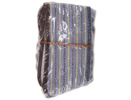 GLOVES BLUE W/YELLOW STRIPES CS