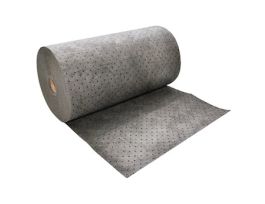 Universal Gray Spill Pad Roll, Light-Weight, 16" x 300', 2/Bag