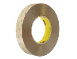 3M™ Adhesive Transfer Tape 9471LE, Clear, 1 in x 60 yd, 2.3 mil, 9 Roll/Case
