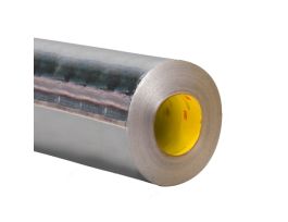 3M™ Aluminum Foil Tape 3380, Silver, 12 in x 60 yd, 3.25 mil, 1 Roll/Case