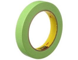 Scotch® Performance Masking Tape 233+ 26334, Green, Variable Width x 55 m