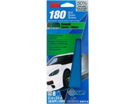 3M™ Blue Sandpaper 31577-8, 3 2/3 in X 9 in, 180 G, 8 Sheet/Pack, 20 Pack/Case