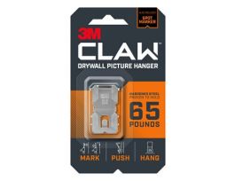 3M CLAW™ 65lb Drywall Picture Hanger with Spot Marker 3PH65M-1EF
