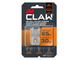 3M CLAW™ 65lb Drywall Picture Hangers with Spot Markers 3PH65M-2EF
