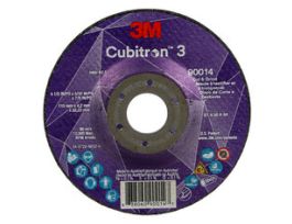 3M™ Cubitron™ 3 Cut and Grind Wheel, 90014, 36+, T27, 4-1/2 in x 5/32 in x 7/8 in (115 x 4.2 x 22.23 mm) ANSI, 10/Pack, 20 ea/Case