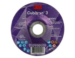 3M™ Cubitron™ 3 Cut-Off Wheel, 90041, 36+, T27, 4-1/2 in x 0.045 in x 7/8 in (115 x 1.6 x 22.23 mm), ANSI, 25/Pack, 50 ea/Case