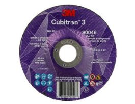 3M™ Cubitron™ 3 Cut-Off Wheel, 90046, 36+, T27, 5 in x 0.09 in x 7/8 in (125 x 2 x 22.23 mm), ANSI, 25/Pack, 50 ea/Case