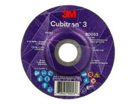 3M™ Cubitron™ 3 Cut-Off Wheel, 90053, 60+, T27, 4-1/2 in x 0.04 in x 7/8 in (115 x 1 x 22.23 mm), ANSI, 25/Pack, 50 ea/Case