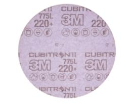 3M™ Cubitron™ II Hookit™ Film Disc 775L, 220+ 3MIL, 11 in x NH, Die 1100F