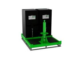 3M™ DBI-SALA® FlexiGuard™ M200 Modular Jib Counterweight Base with Concrete 8530887