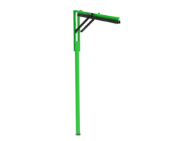 3M™ DBI-SALA® FlexiGuard™ M200 Modular Jib Semi-Fixed Height Mast Anchor, 2 User, 12 ft Width