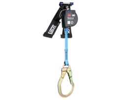 3M™ DBI-SALA® Nano-Lok™ Self-Retracting Lifeline with Quick Connect 3100620, Web, Wrap Back Steel Rebar Lock Hook, 8 ft