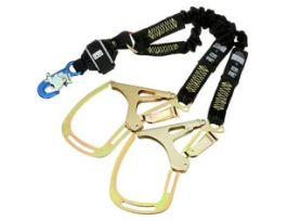 3M™ DBI-SALA® EZ-Stop™ Arc Flash 100% Tie-Off Stretch Web Shock-Absorbing Lanyard 1246526, Kevlar® Fiber, 6 ft