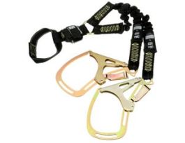 3M™ DBI-SALA® EZ-Stop™ Arc Flash 100% Tie-Off Web Loop Stretch Web Shock-Absorbing Lanyard 1246529, Kevlar® Fiber, 6 ft