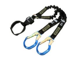 3M™ DBI-SALA® EZ-Stop™ Arc Flash 100% Tie-Off Stretch Web Shock-Absorbing Lanyard 1246530, Kevlar® Fiber, 6 ft