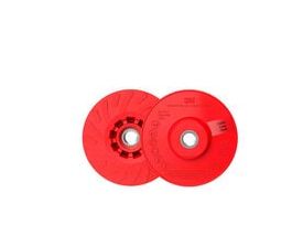 3M™ Disc Back-up Pad Ribbed, 88655, Extra Hard, Red, 4-1/2 in, One Piece, 10 ea/Case