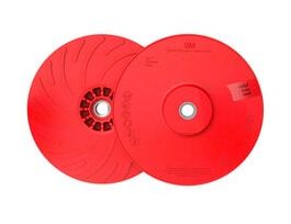 3M™ Disc Back-up Pad Ribbed, 88657, Extra Hard, Red, 7 in, One Piece, 10 ea/Case
