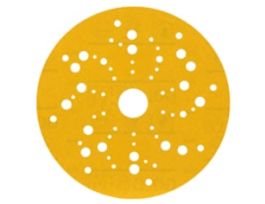 3M™ Hookit™ Gold Abrasive Disc 53023, 240, 5 in (125mm), Dust-Free, 100 Discs/Carton, 4 Cartons/Case