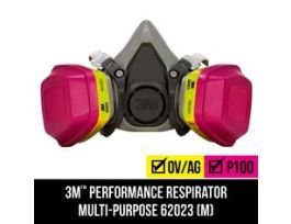 3M™ Performance Multi-Purpose Respirator 62023P1-DC, 1 each/pack, 4 packs/case