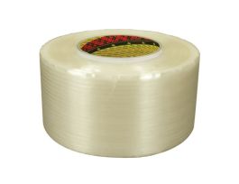 3M™ Carry Handle Tape 8346HP, Clear, 25 mm x 5000 m, 1/Case