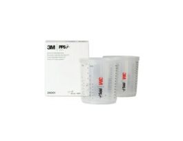 3M™ PPS™ Series 2.0 Cup 26001, Standard (22 fl oz, 650 mL), 2 Cups/Carton, 4 Cartons/Case