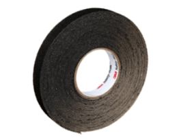 3M™ Safety-Walk™ Slip-Resistant Medium Resilient Tapes & Treads 310, Black, 1 in x 60 ft, Roll, 4/Case