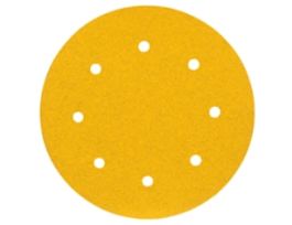 3M™ Stikit™ Gold Abrasive Disc 09358, 80D, 8 in (203 mm), Dust-Free, 100 Discs/Carton, 4 Cartons/Case