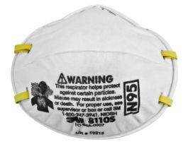 3M™ Particulate Respirator 8110S, N95 160 EA/Case