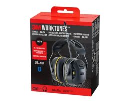 3M™ WorkTunes™ Connect + AM/FM Wireless Hearing Protector with Bluetooth® Technology, 90572-DC, 3/Case