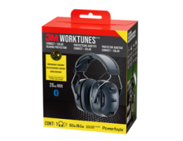 3M™ WorkTunes™ Connect + Solar Wireless Hearing Protector with Bluetooth® Technology 90573-DC, 3/Case