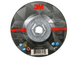 3M™ Cut & Grind Wheel, 06464, 36+, T27 Quick Change, 4.5 in x 1/8 in x 5/8 in-11, 10/Carton, 20 ea/Case